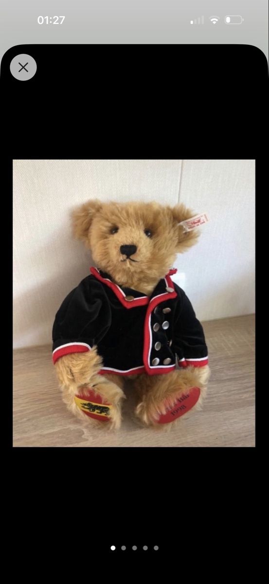Steiff Spielzeuge: Bär von Steiff 1998 Berner Bär Grösse 31 cm – Neu und originalverpackt aus Mumpf von A_B_E