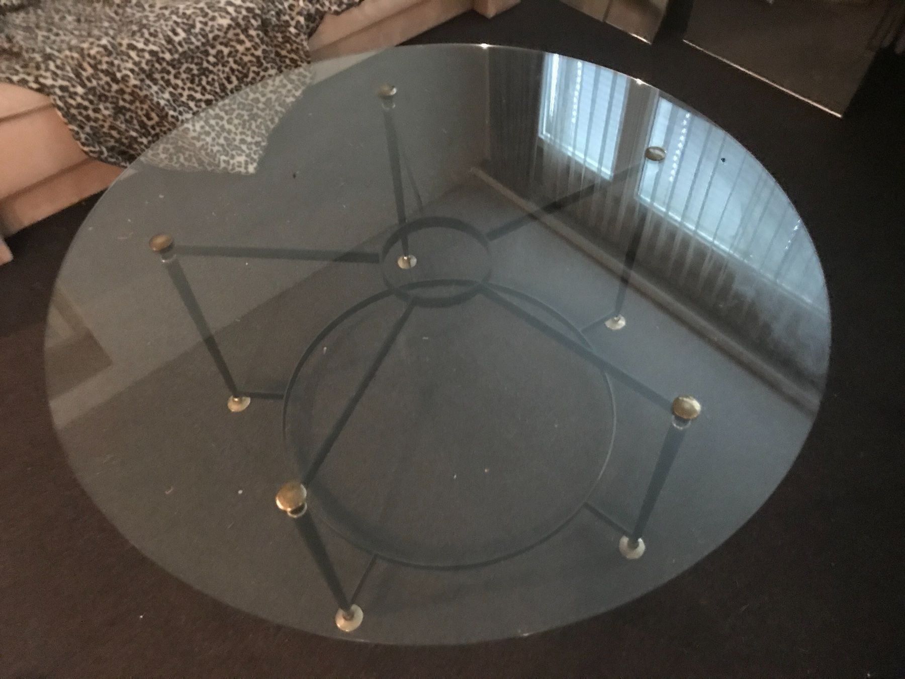 Tische: Couchtisch Glas/Metall – Gebraucht aus Solothurn von Spicar 3