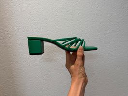 Monki high heel Riemensandalen EU38 Grün