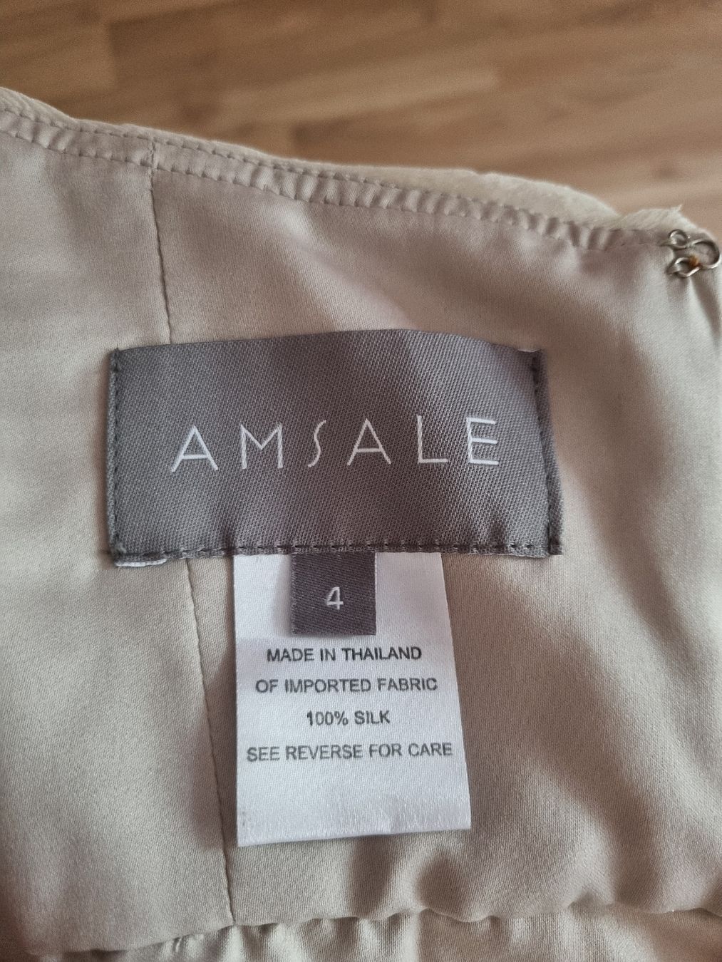 Kleider: Robe longue Amsale en soie – Neu (gemäss Beschreibung) aus Basel von Ana_v 4
