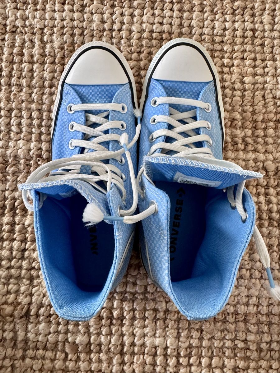 Converse Scarpe da uomo: Converse All Star Chucks hellblau Gr. 40 👟 – Nuovo (secondo la descrizione) da Zollikofen venduto da AureusManus 1