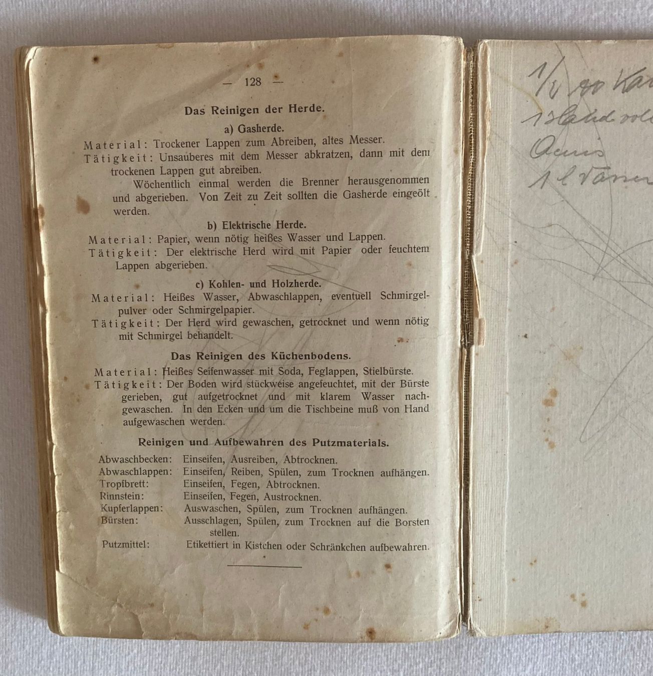 Bücher: Kochbüchlein antik 1927 – Gebraucht aus Liebefeld von Rhy19 8
