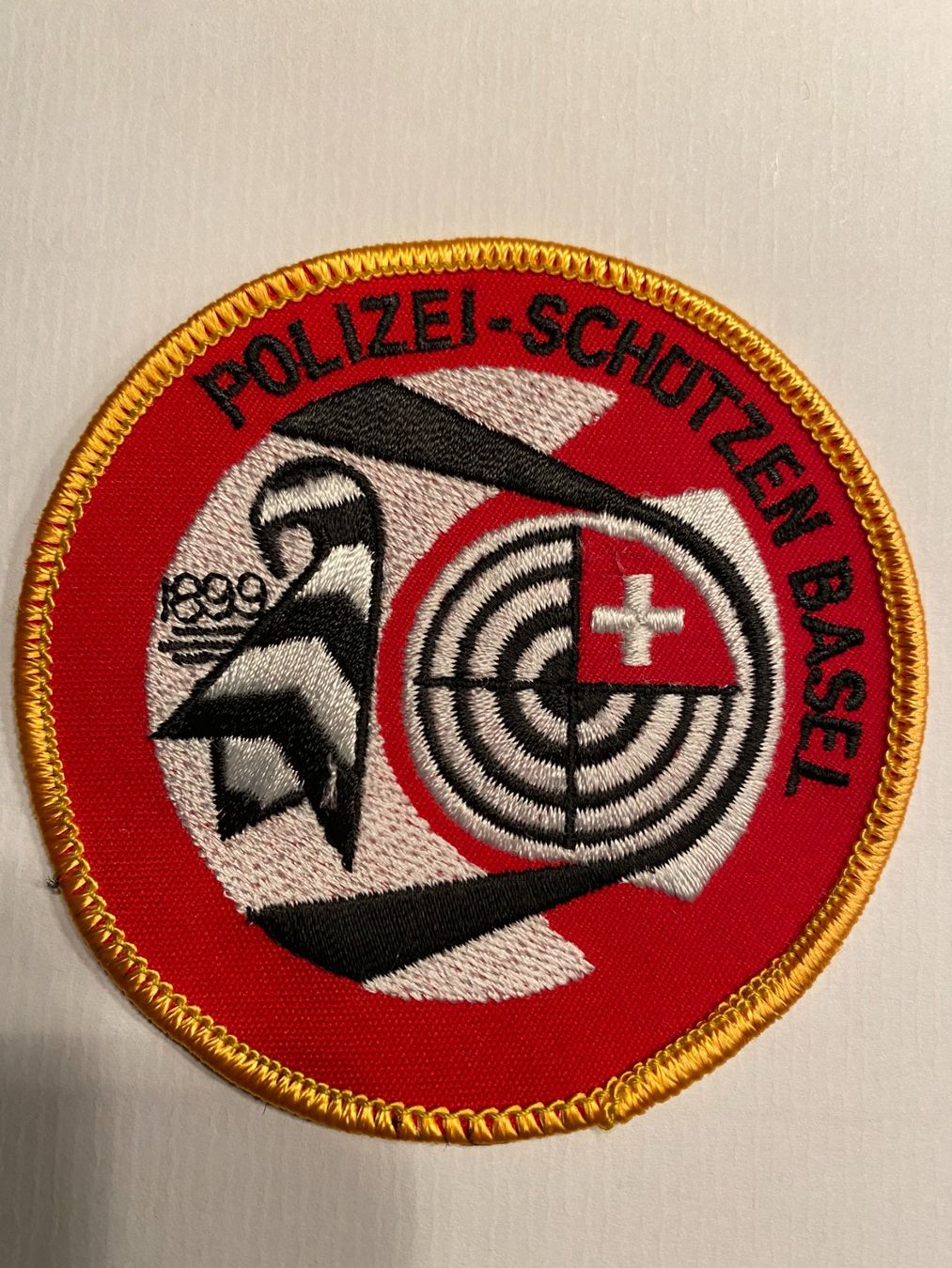 Swiss Plaketten & Abzeichen: Altes Polizeischützen Kapo Basel Stadt – Gebraucht aus Schaan von Auring61