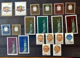 LATVIJA LETTLAND LETTONIE Briefmarken ** 1991