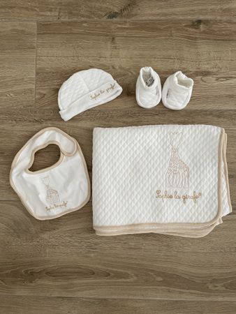 Sophie la Girafe Baby Set, 4-teilig, Top Zustand