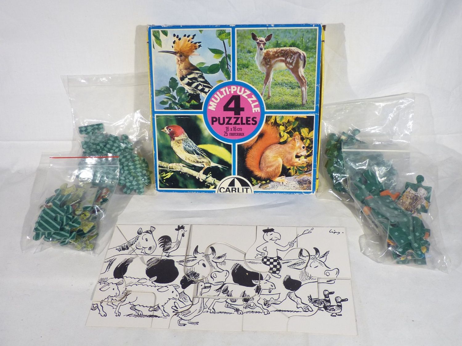 Puzzles: 4 Kinderpuzzles und ein Globi-Puzzle extra – Gebraucht aus Zürich von botschinski