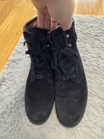 Tommy Hilfiger Wildleder Boots | Dunkelblau | 39 | Elegant