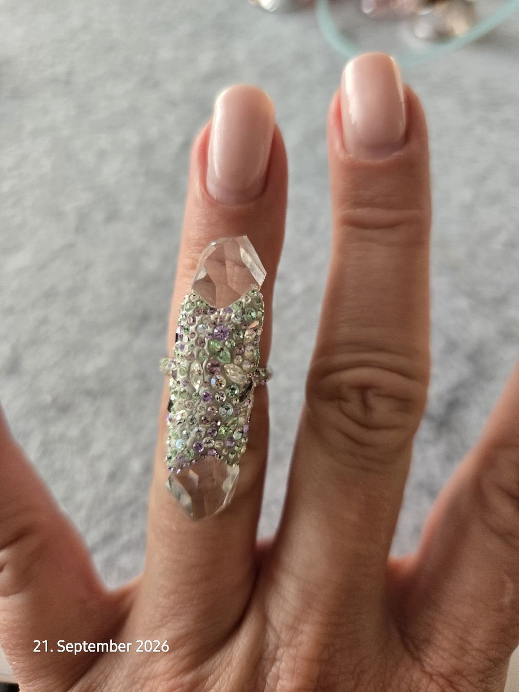 Swarovski Anelli: Swarovski Ring Größe 52 – Nuovo (secondo la descrizione) da Oberriet SG venduto da Bodo6