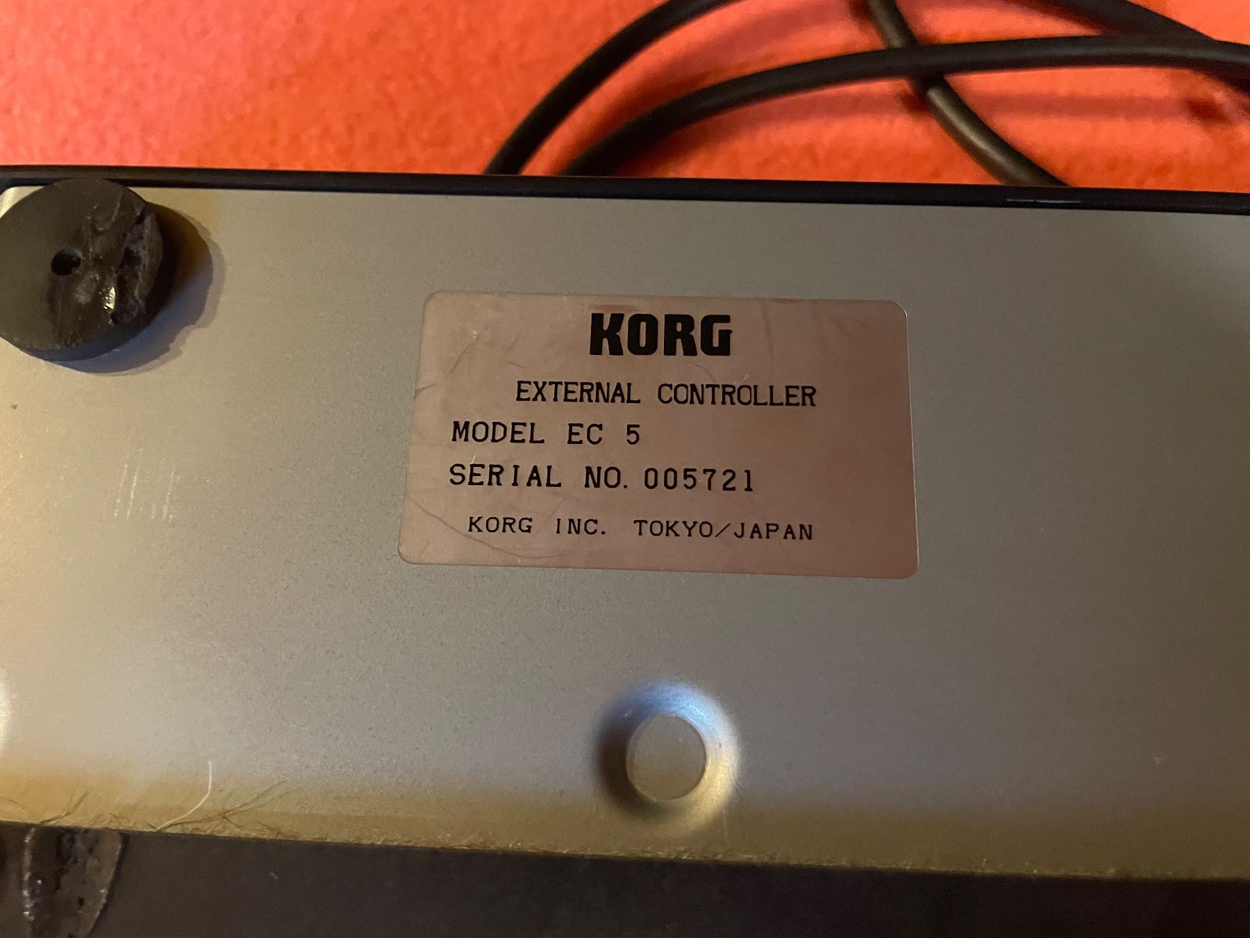 Korg Instruments de musique: Jorg EC-5 Fusspedal multifunktionspedal external controller – D'occasion à Embrach par xenovolcano 2