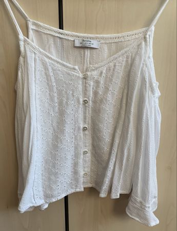 Weisse Bluse, Grösse S, Top Zustand!