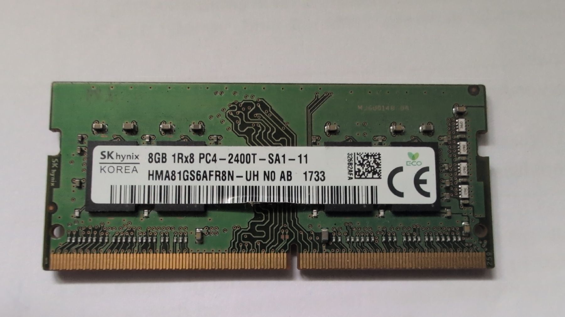 Memoria / RAM: SK Hynix 8GB RAM PC4-2400T – Usato da Lostorf venduto da SimpleZ