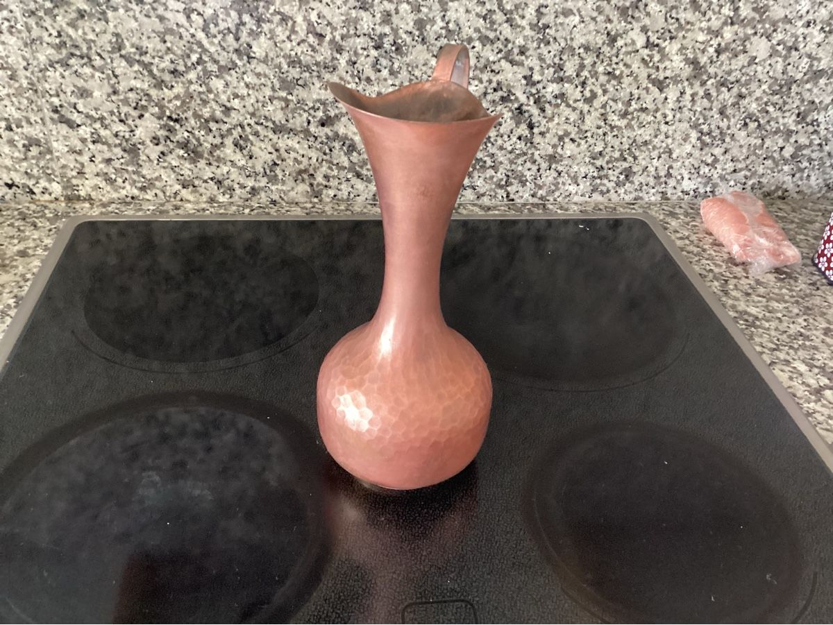 Caraffe: Antiker Kupfer Krug   – Usato da Minusio venduto da scotch111 2