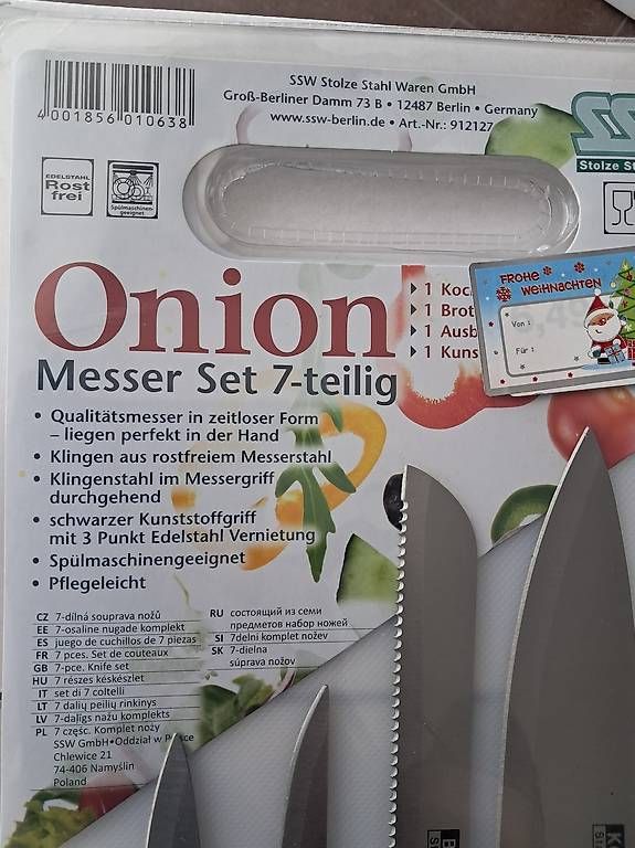 Messer: Messer-Set – Neu und originalverpackt aus Cham von Danv40 1