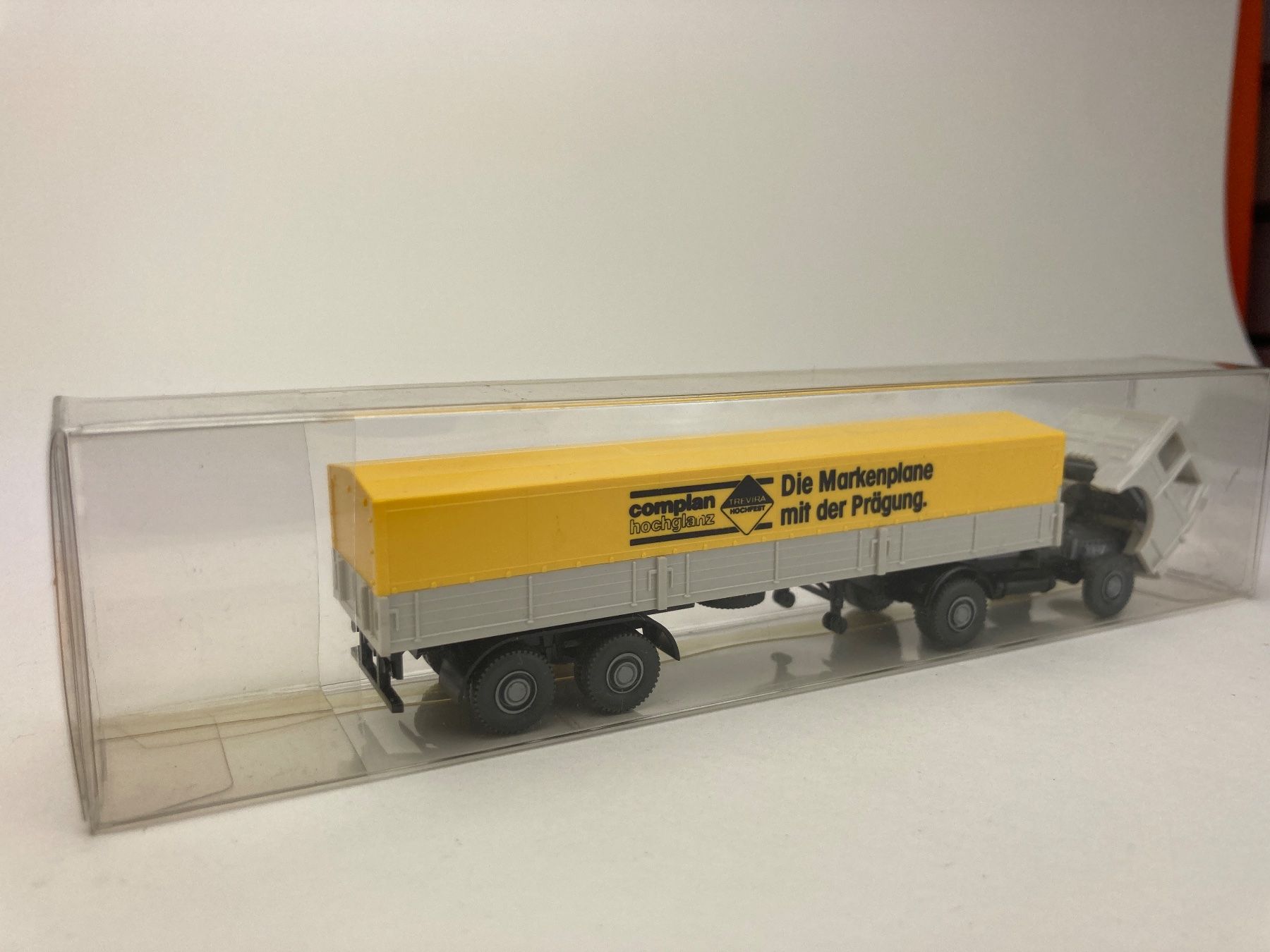 Wiking Voitures modèles: MAN  Pritschenlastzug Complan  Original verpackt – D'occasion à Elm par Wikmtz 1