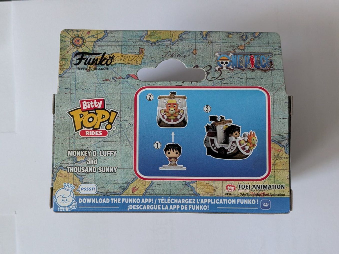 Funko Statuette: Funko Bitty Pop! One Piece - Monkey D.Luffy & Thousand Sunny – Nuovo e nell'imballaggio originale da Obfelden venduto da RCO85 2