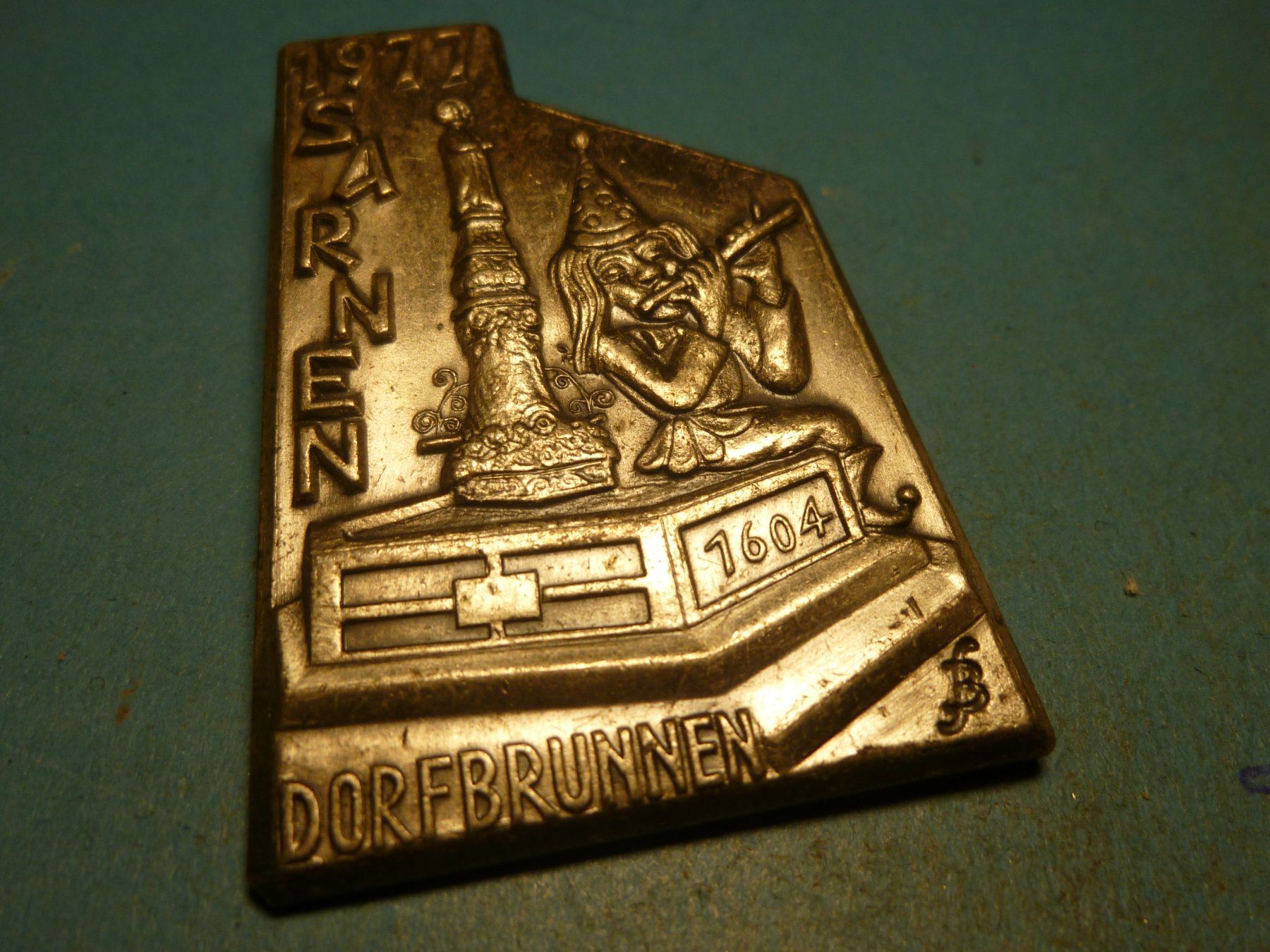 Placchette & Badge: SARNEN 1977 SILBER – Usato da Ried (Muotathal) venduto da Mandarin02