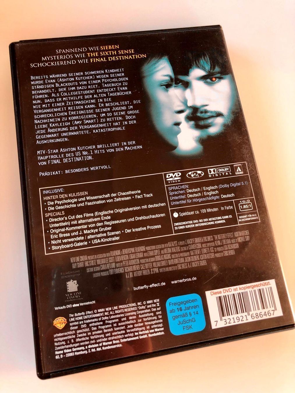 Tutti i DVDs: DVD - BUTTERFLY EFFECT – Usato da Gommiswald venduto da Aloha.Spirit 1