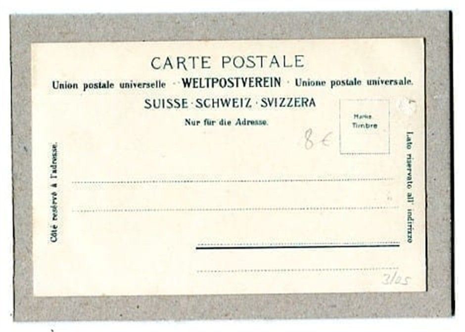 Cartoline postali: Göschenen u. der Dammagletscher, Gotthardbahn – Usato da Ottikon b.Kemptth. venduto da Neptun1974 1