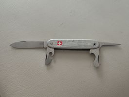 Victorinox Soldatenmesser 1984 Alox Pionier silber guter Zus