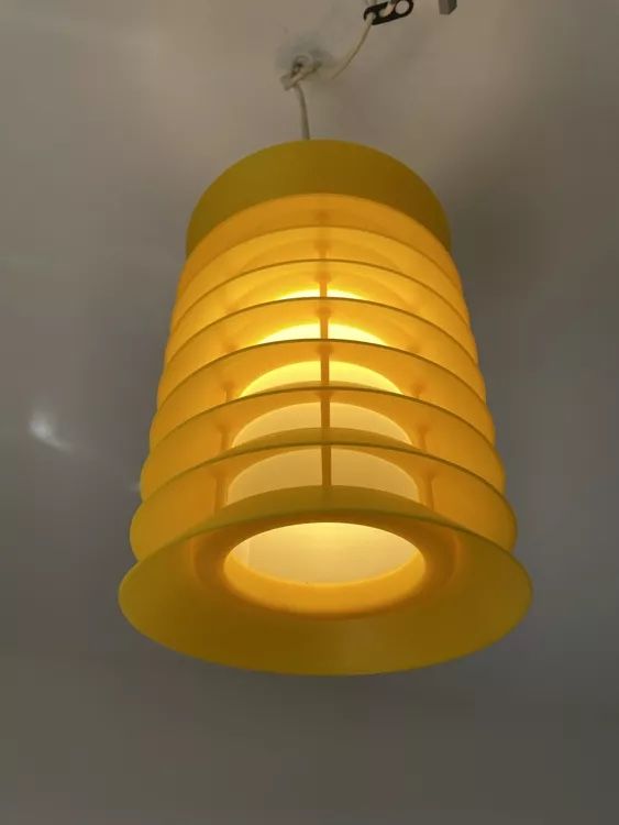 Lampadari & plafoniere: Mid Century Space Age Deckenlampe Kunststoff – Usato da Bern venduto da fotolog111 3