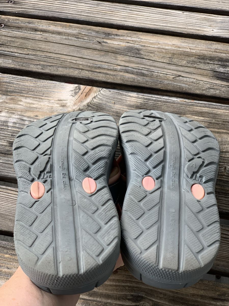 Buffalo Scarpe da donna: Buffalo Zehentrenner Grau/Rosa, Gr. 39 – Usato da Egg b. Zürich venduto da Flummi 3