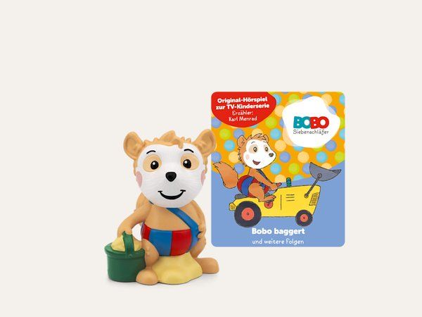 Audiolibri: Tonies Bobo Siebenschläfer - Bobo baggert und weitere Folgen – Nuovo e nell'imballaggio originale da Sumiswald venduto da Princess-Team