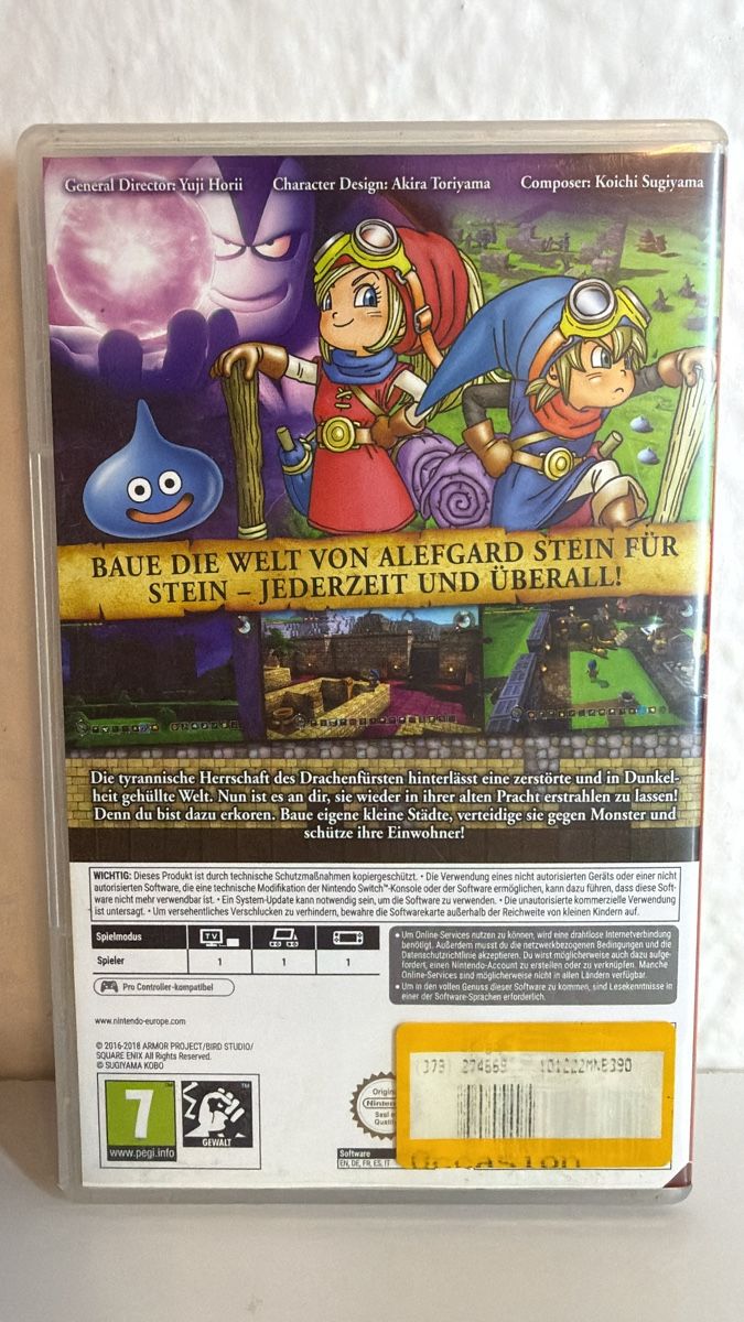 Nintendo Giochi: Dragon Quest Builders - Nintendo Switch Game - Excellent! – Usato da Ehrendingen venduto da bubulence 1