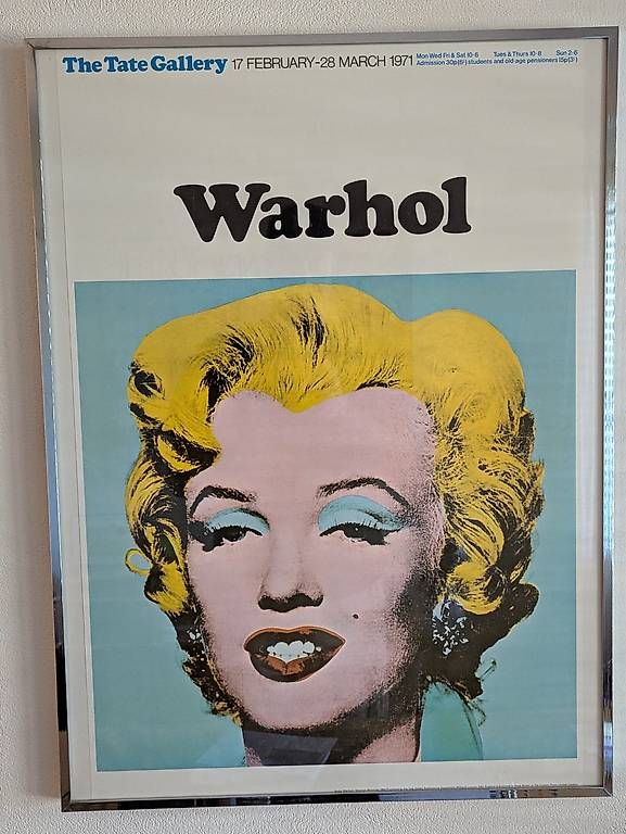 Foto & Immagini: Andy Warhol, Marilyn, Original Tate Gallery Poster 1984 – Usato da Riniken venduto da 7ch_bx5j