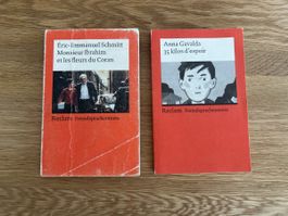 Französisch Reclam Bücher