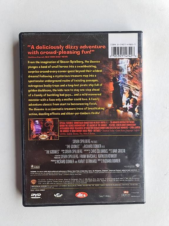 Tutti i DVDs: Die Goonies (1985) DVD Cham – Usato da Cham venduto da trendman19 1