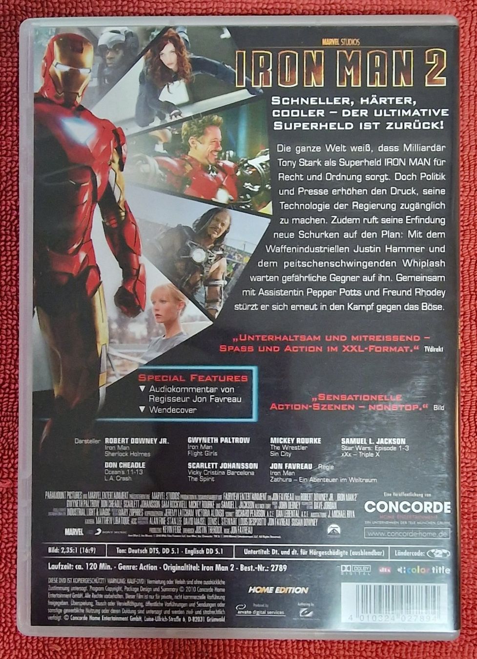 Tutti i DVDs: Iron Man 2 DVD – Usato da Basel venduto da phi_8xhm 1