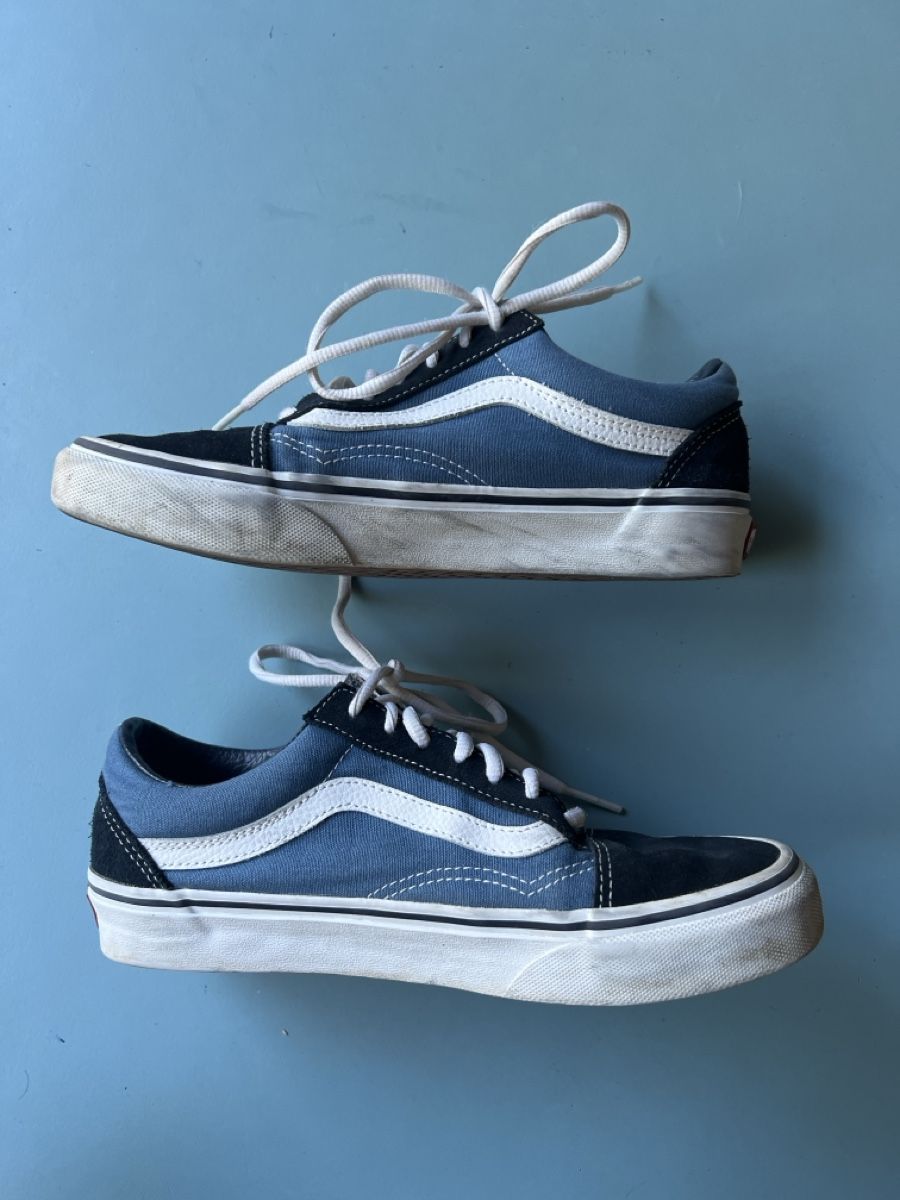 Vans Scarpe per ragazzi: Vans Old Skool, Gr. 38, Blau/Schwarz – Usato da Zürich venduto da Van-Bille 1