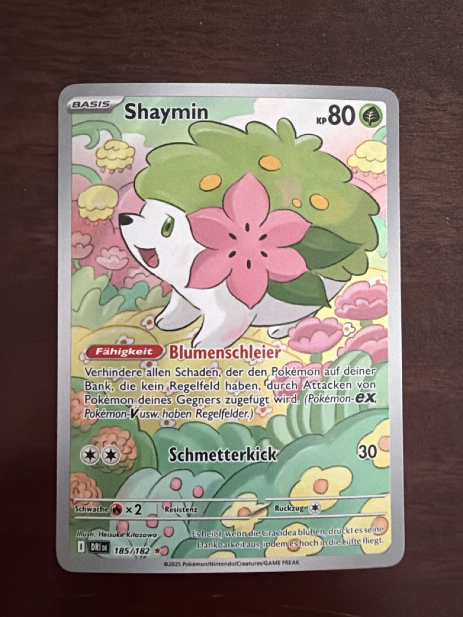 Pokémon Sammelbilder & Trading cards: Shaymin (DRI 185) – Neu (gemäss Beschreibung) aus Emmenbrücke von Pack_Ripper