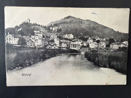 AK Wattwil, gelaufen 1913