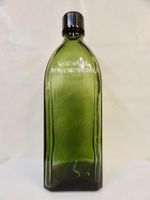 alte Flasche GIFTFLASCHE VORSICHT UNGENIESSBAR 1963 BÜLACH