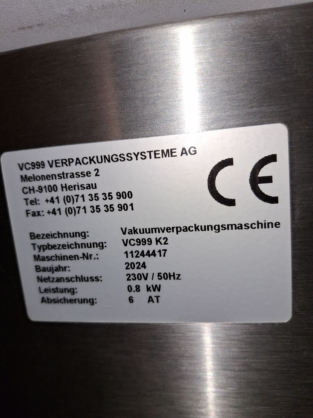 Elettrodomestici da cucina: Vacuum Maschine – Usato da Bern venduto da Sahlenweidli 3
