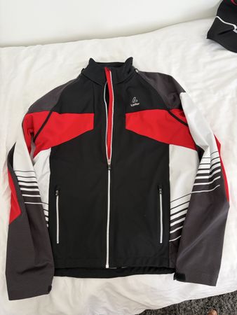 Löffler Herren Jacke Grösse XL schwarz/rot/weiss