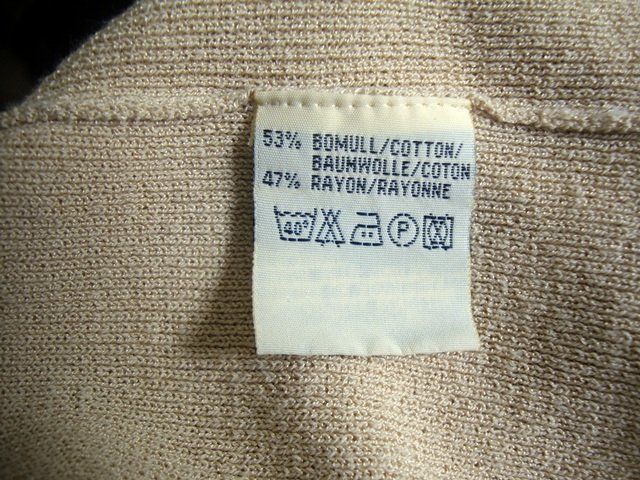 Twinset Maglioni & Felpe: Twin-Set, beige-schwarz, Baumwolle, Gr. M/L – Usato da Stehrenberg venduto da AB-C 4