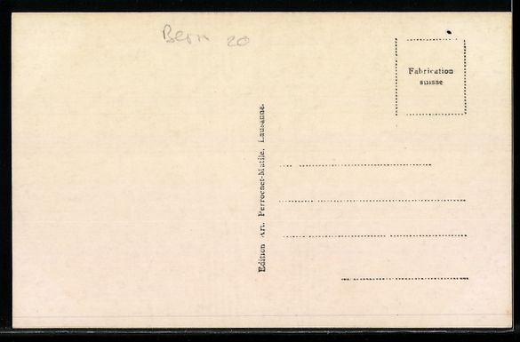 Cartes postales: AK Saanen, Strassenpartie im Ort – D'occasion à Berlin par bartko-reher 1
