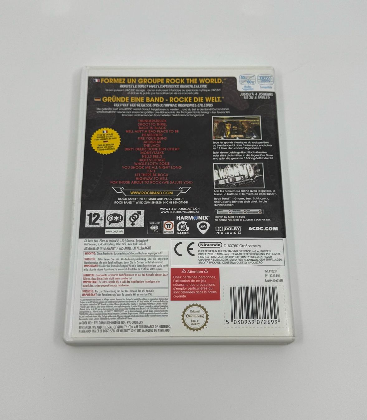 Spiele: AC/DC Live - Rock Band (Wii) – Gebraucht aus Herisau von Seyashop1 2