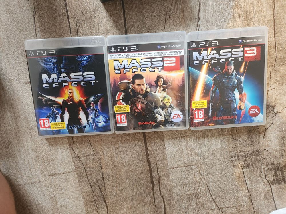 Sony Jeux: Mass Effect Trilogy Für Sony Playstation  3 PS3 – D'occasion à Tuggen par Zweitechanceboutique 2