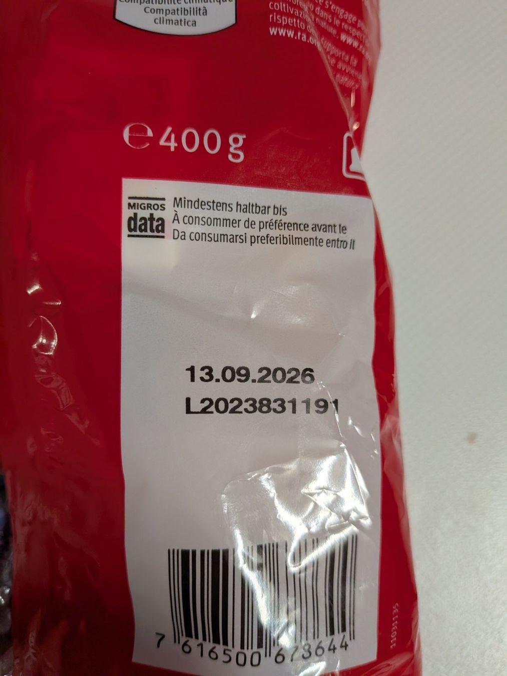 Frey Lebensmittel & Spezialitäten: Schoggi ,Frey Schoggi 400Gr – Neu (gemäss Beschreibung) aus Untersiggenthal von Marlen59 2