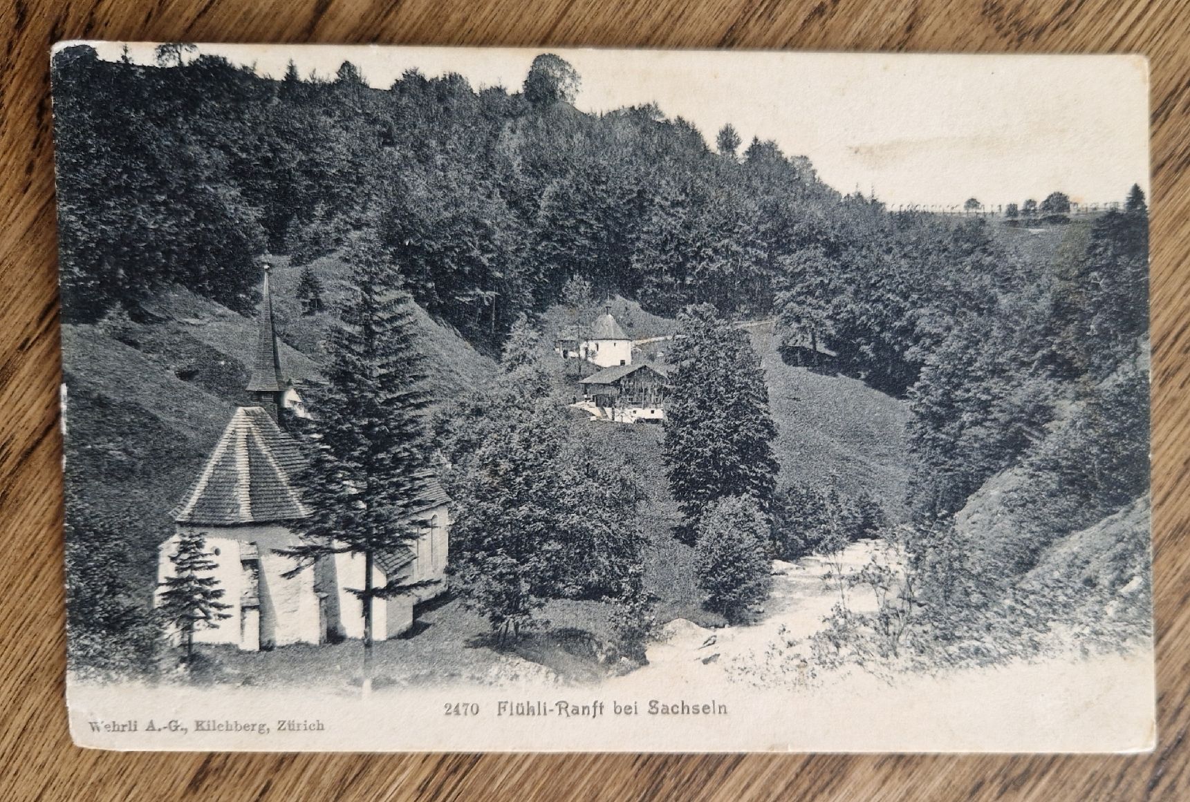 Cartoline postali: Flühli-Ranft bei Sachseln – Usato da Ebikon venduto da Donar50