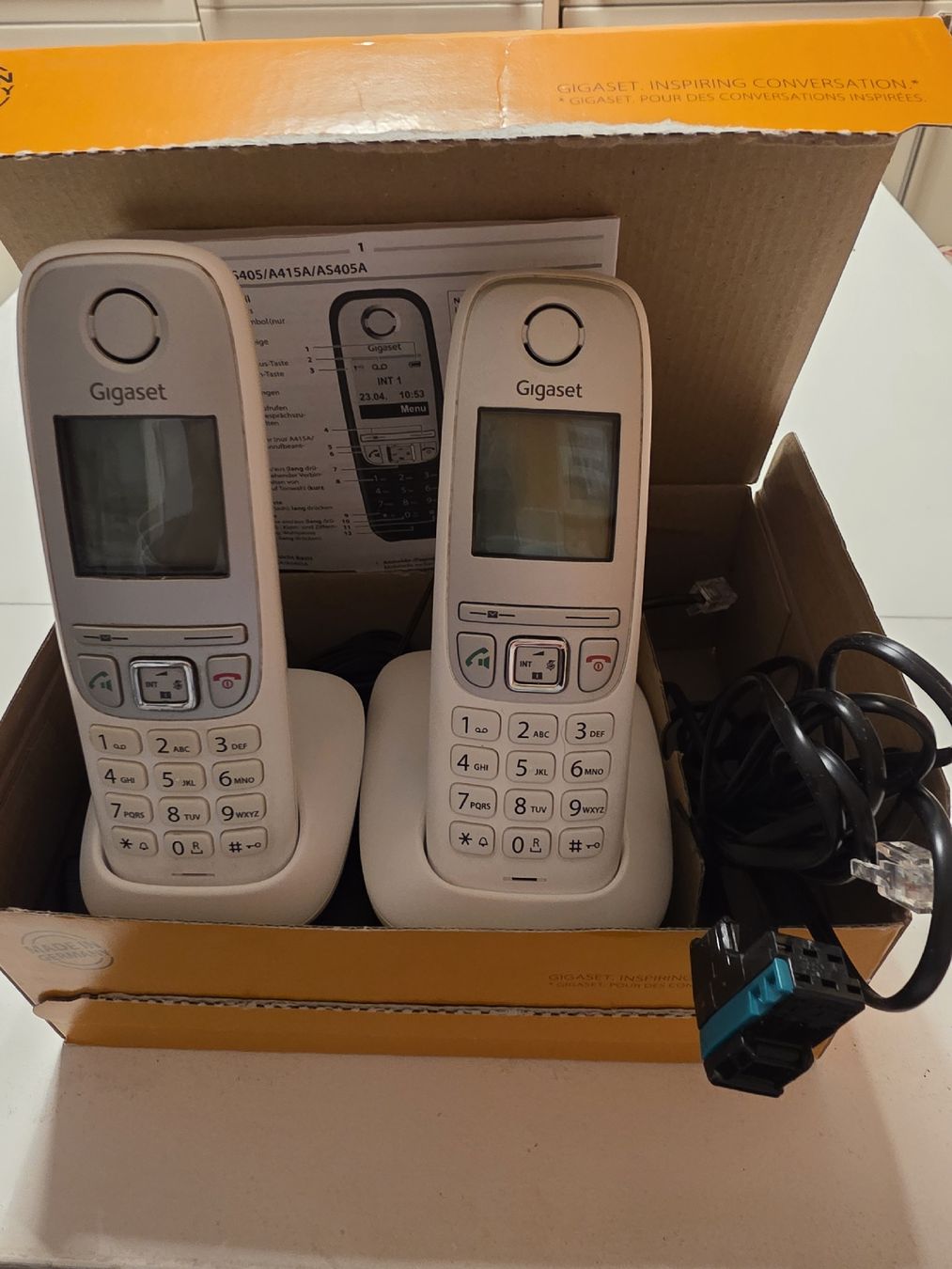 Gigaset Telefoni: Festnetz Gigaset A415 Duo – Usato da Baden venduto da blessb