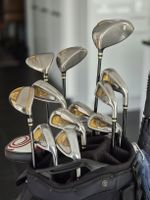 Golfset komplett, Daiwo GIII, Putter Odyssey7, Bag Callaway