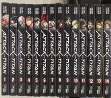 Attack on Titan Manga 1-14 