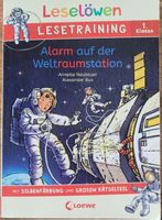 Buch Leselöwen  Alarm auf der Weltraumstation