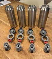 4x SIGG Hot & Cold ONE 0,5 l Thermoflasche mit Teesieb