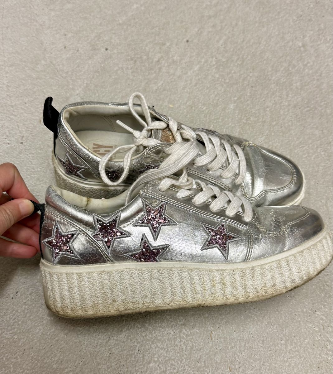 Juicy Couture Scarpe da donna: Juicy Couture sneakers silver size 37  – Usato da Buchs AG venduto da sxf96