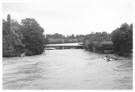 Hochwasser Rheinfelden 1953 G